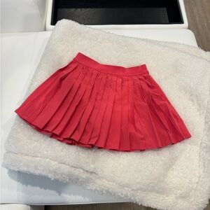 SOLDLululemon High Rise Pleated Tennis Skirt- Cherry Mist